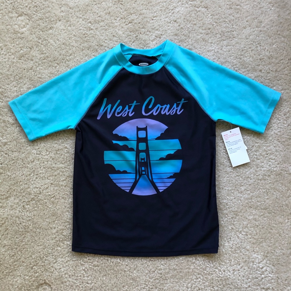 NWT boys rashguard